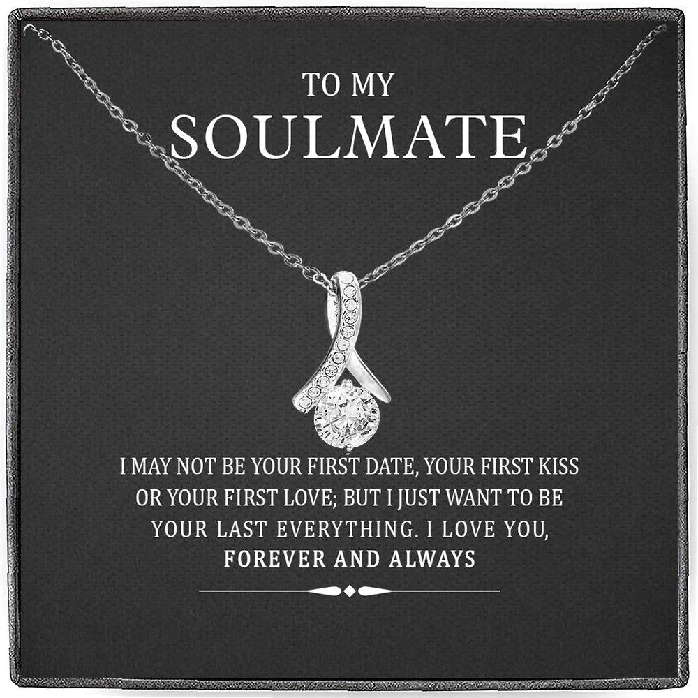 Soulmate Zircon Pendant Necklace