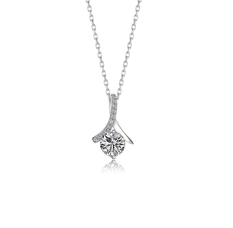 Soulmate Zircon Pendant Necklace